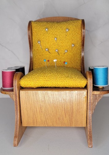 1950 vtg wooden rocking - 1950's,