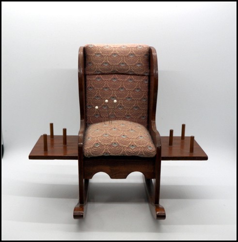 Vintage wooden rocking chair - vintage,