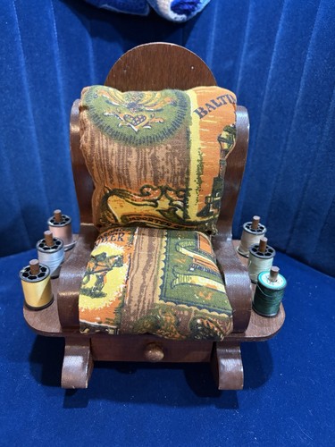 Vintage wooden sewing - vintage, caddy