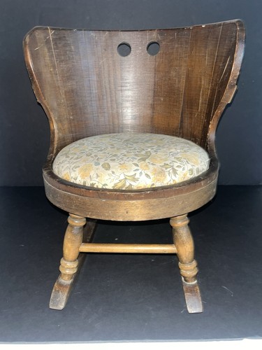Vtg barrel rocking chair - vtg, chair lane