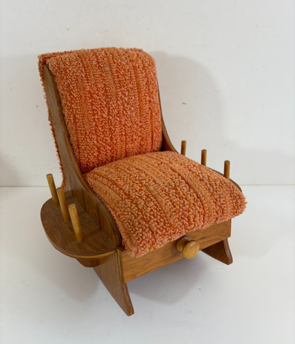 Vintage wooden rocking - vintage,