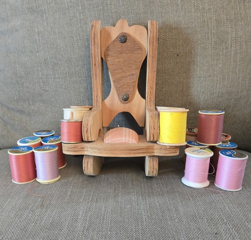 Vintage wooden rocking chair - vintage,