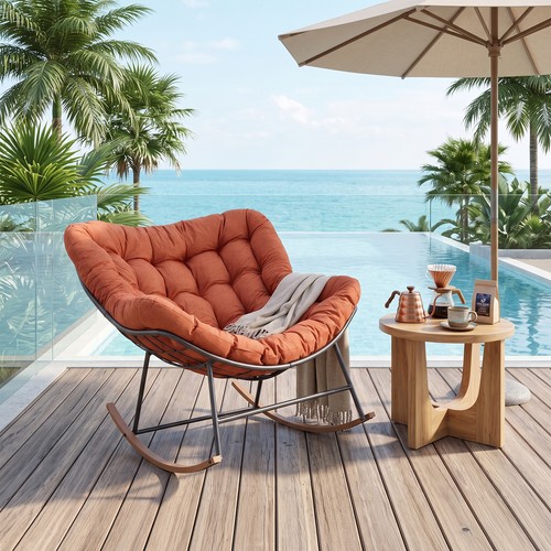 Metal nest rocking chair - nest,